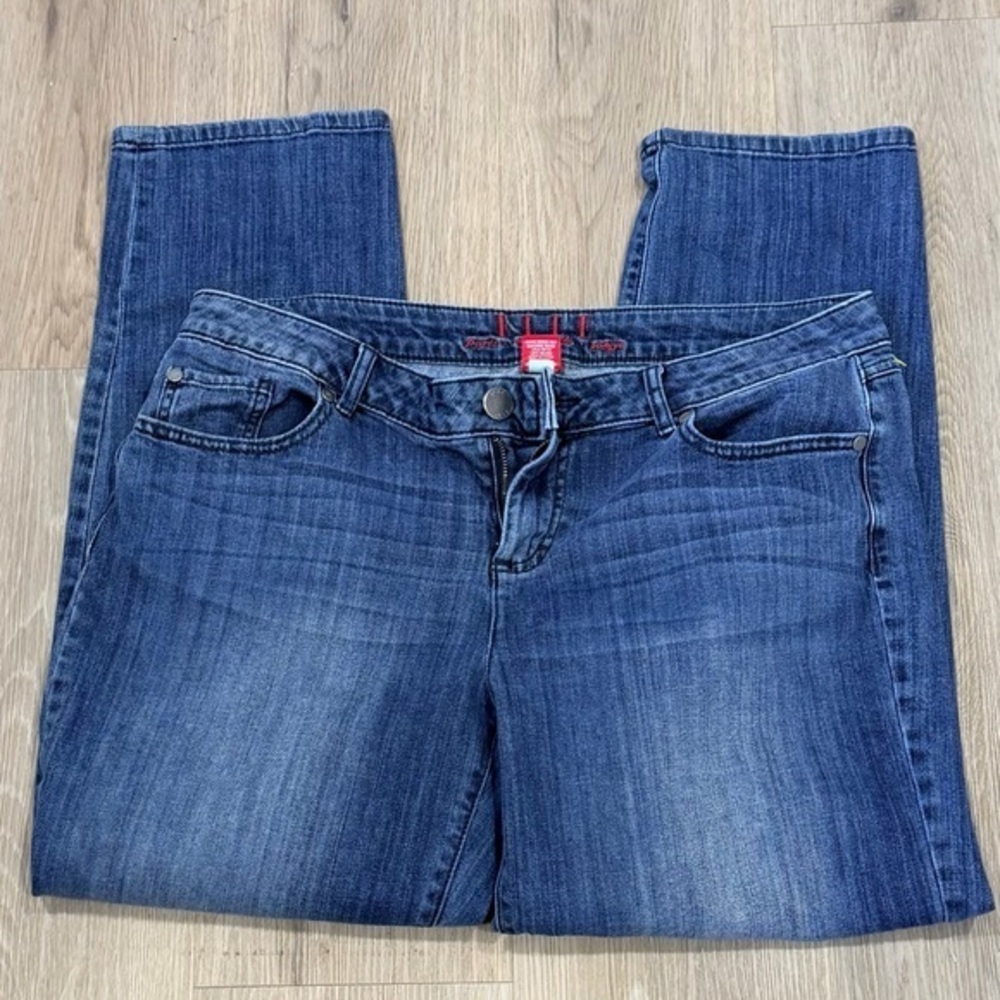 ELLE Women’s Dark Blue Stretch Denim Jeans